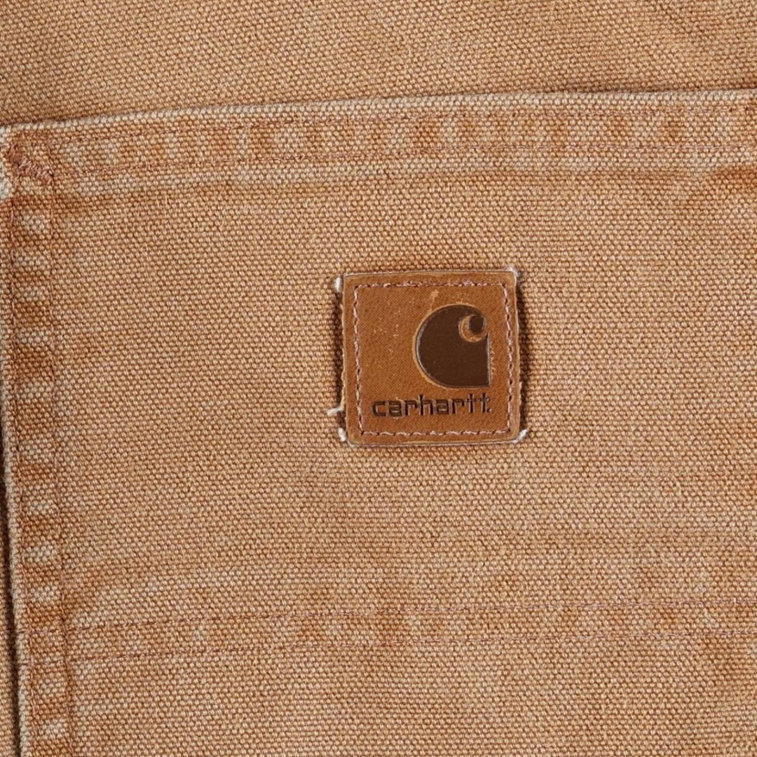 Carhartt Dungaree Fit Duck Painter Pants, Men's W29 (approx.) cotton beige type brown Vintage Second Hand