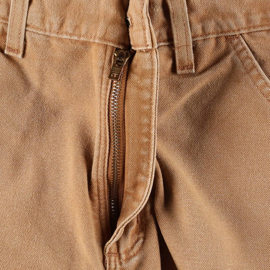 Carhartt Dungaree Fit Duck Painter Pants, Men's W29 (approx.) cotton beige type brown Vintage Second Hand