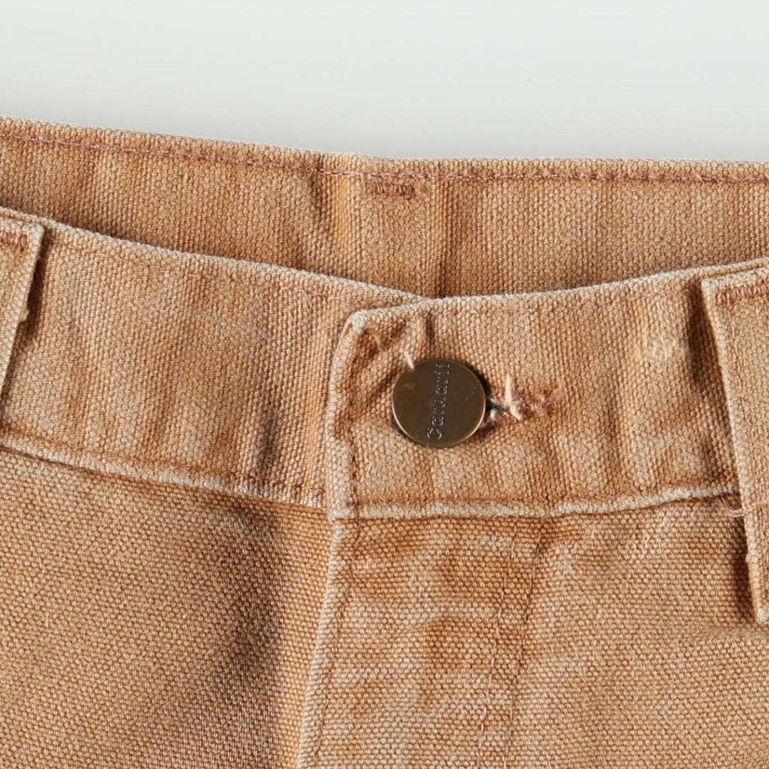 Carhartt Dungaree Fit Duck Painter Pants, Men's W29 (approx.) cotton beige type brown Vintage Second Hand
