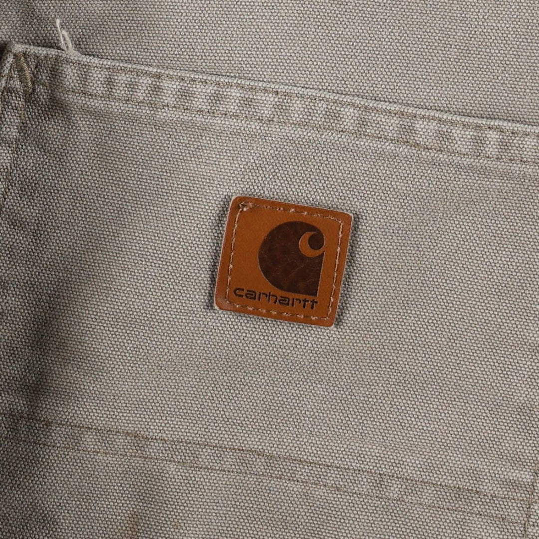Carhartt Original Dungaree Fit Duck Painter Pants, Men's, W32 equivalent cotton gray type Vintage Second Hand