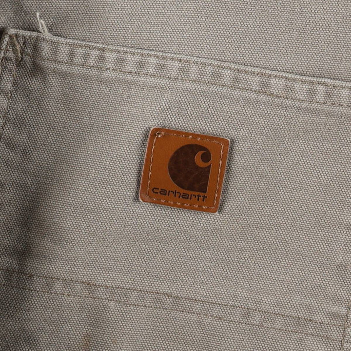 Carhartt Original Dungaree Fit Duck Painter Pants, Men's, W32 equivalent cotton gray type Vintage Second Hand