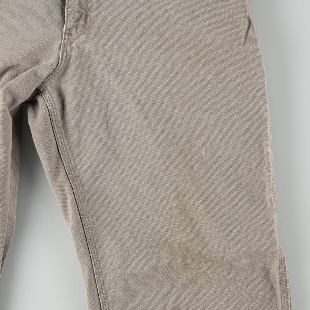 Carhartt Original Dungaree Fit Duck Painter Pants, Men's, W32 equivalent cotton gray type Vintage Second Hand
