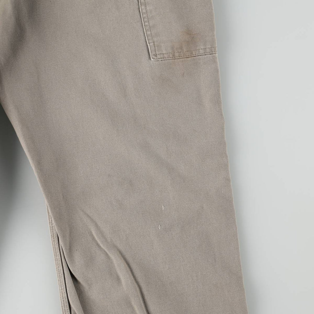 Carhartt Original Dungaree Fit Duck Painter Pants, Men's, W32 equivalent cotton gray type Vintage Second Hand