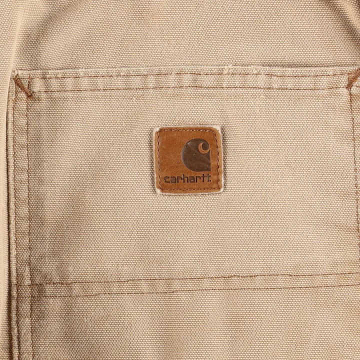 Carhartt Dungaree Fit Duck Painter Pants, Men's, W35 equivalent cotton Beige type Vintage Second Hand