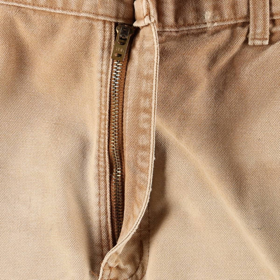 Carhartt Dungaree Fit Duck Painter Pants, Men's, W35 equivalent cotton Beige type Vintage Second Hand