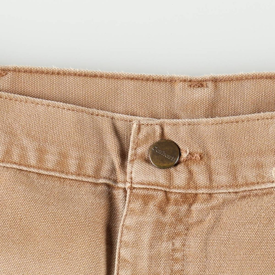 Carhartt Dungaree Fit Duck Painter Pants, Men's, W35 equivalent cotton Beige type Vintage Second Hand