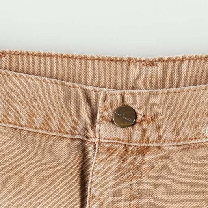 Carhartt Dungaree Fit Duck Painter Pants, Men's, W35 equivalent cotton Beige type Vintage Second Hand