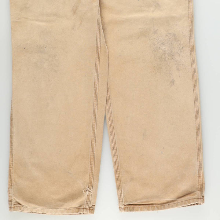 Carhartt Dungaree Fit Duck Painter Pants, Men's, W35 equivalent cotton Beige type Vintage Second Hand