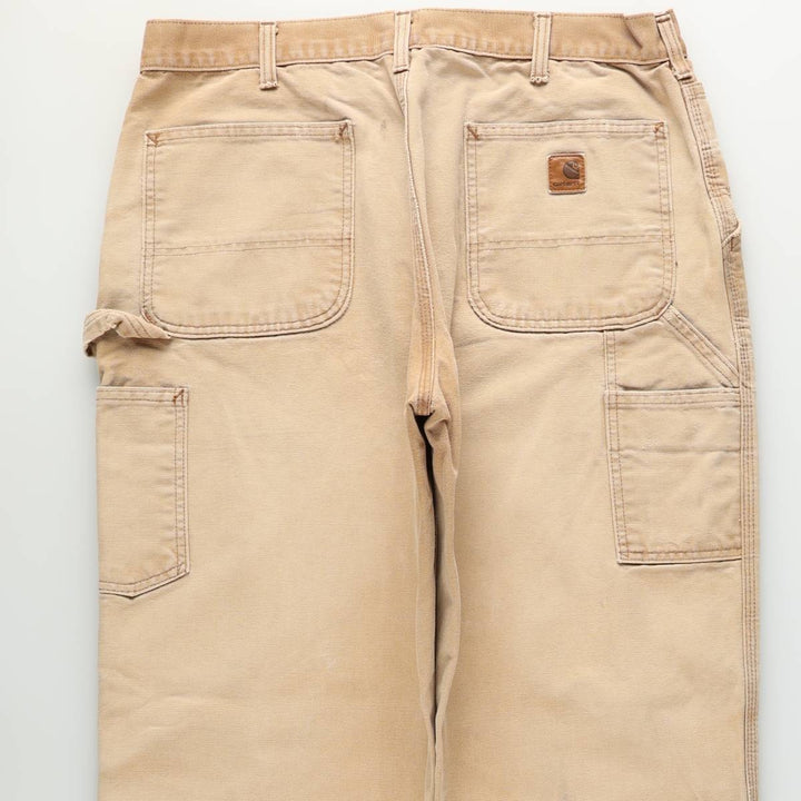 Carhartt Dungaree Fit Duck Painter Pants, Men's, W35 equivalent cotton Beige type Vintage Second Hand