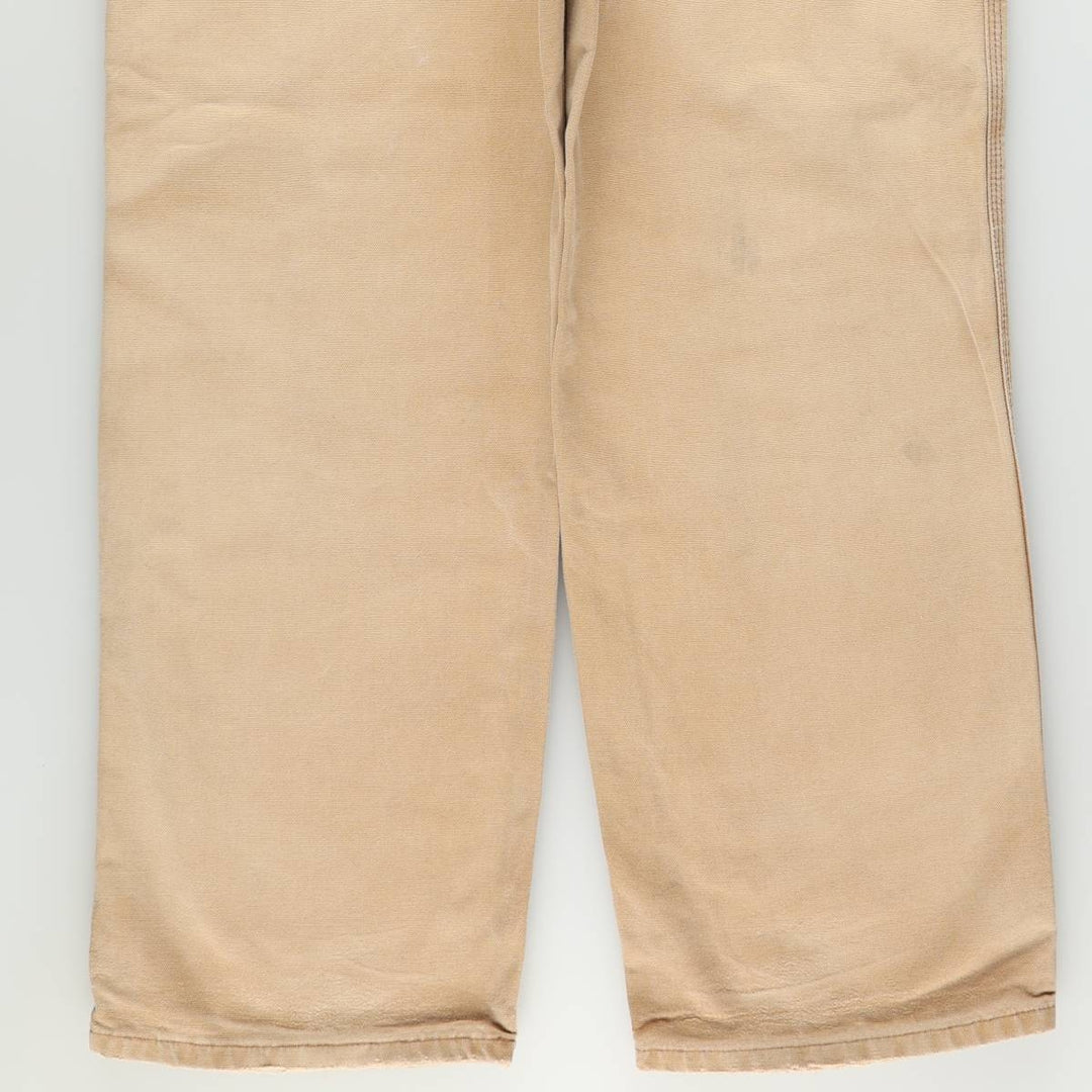 Carhartt Dungaree Fit Duck Painter Pants, Men's, W35 equivalent cotton Beige type Vintage Second Hand