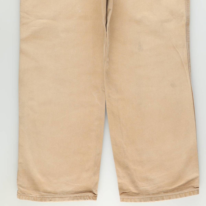 Carhartt Dungaree Fit Duck Painter Pants, Men's, W35 equivalent cotton Beige type Vintage Second Hand