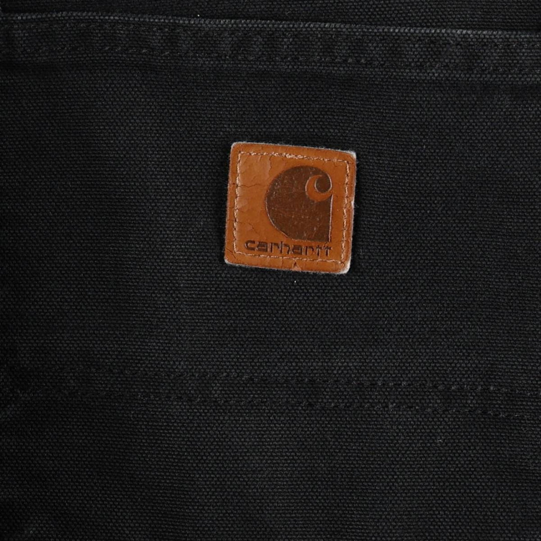 Carhartt Original Dungaree Fit Duck Painter Pants, Men's, Size 34 cotton black type Vintage Second Hand