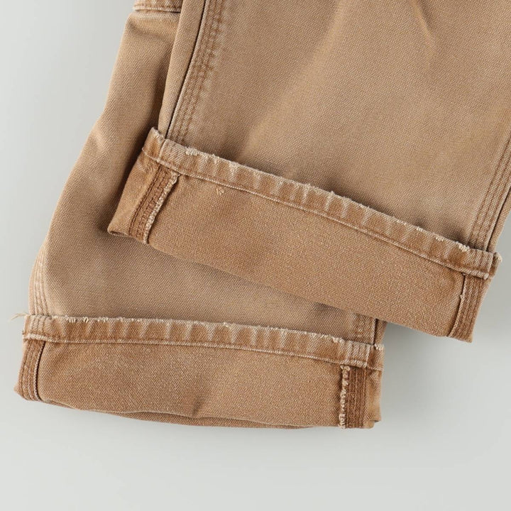 Carhartt Original Dungaree Fit Double Knee Duck Painter Pants Men's W32 equivalent cotton Beige type Vintage Second Hand