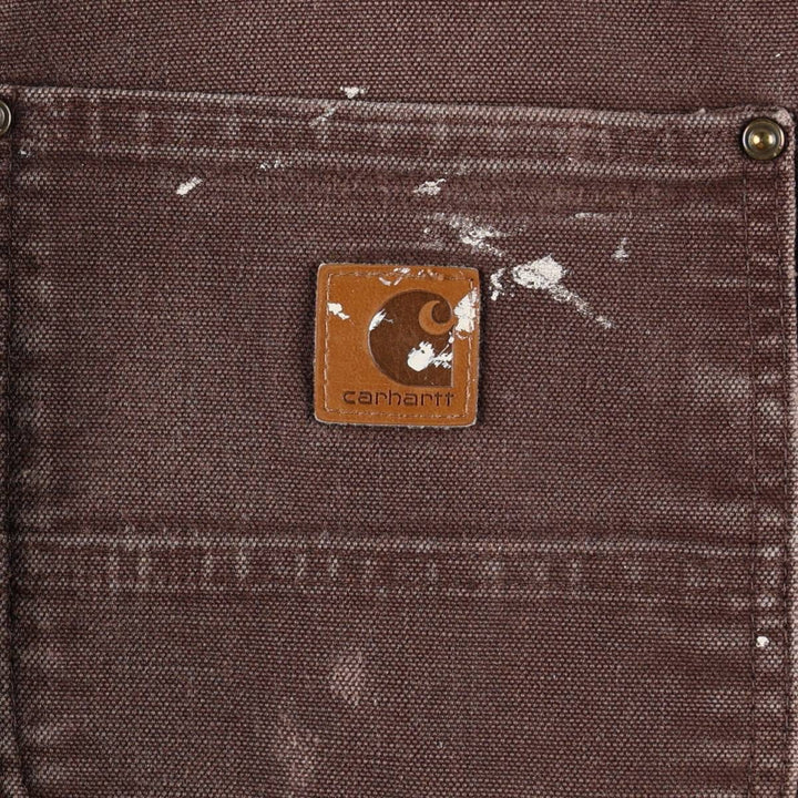 Carhartt Double Knee Duck Painter Pants Men's W30 equivalent cotton brown type Vintage Second Hand