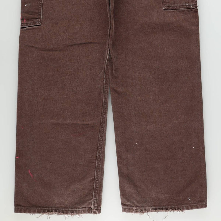 Carhartt Double Knee Duck Painter Pants Men's W30 equivalent cotton brown type Vintage Second Hand