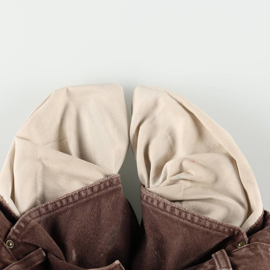 Carhartt Double Knee Duck Painter Pants Men's W30 equivalent cotton brown type Vintage Second Hand