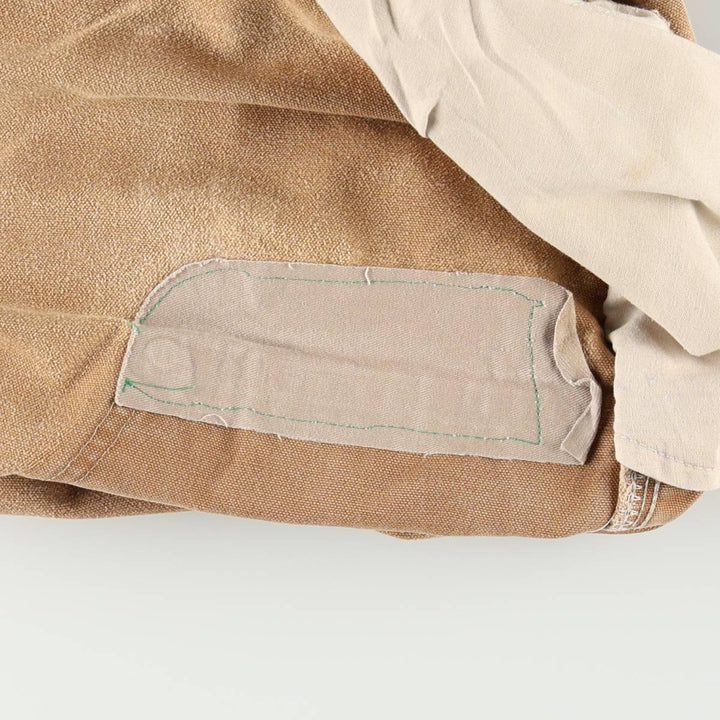 Carhartt Dungaree Fit Double Knee Duck Painter Pants Men's W33 equivalent cotton Beige type Vintage Second Hand