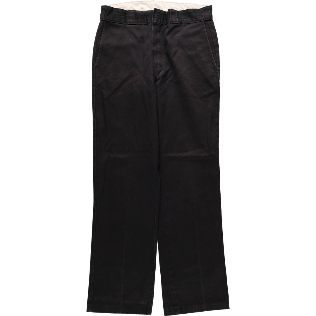 Dickies ORIGINAL FIT Work Pants, Men's W32 (approx.) polyester black type Vintage Second Hand