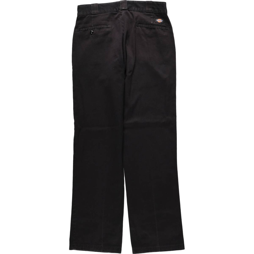 Dickies ORIGINAL FIT Work Pants, Men's W32 (approx.) polyester black type Vintage Second Hand