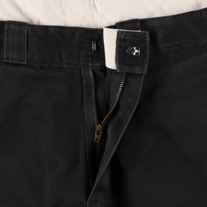 Dickies ORIGINAL FIT Work Pants, Men's W32 (approx.) polyester black type Vintage Second Hand
