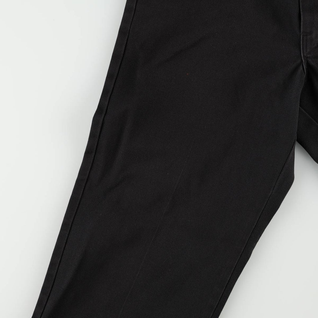 Dickies ORIGINAL FIT Work Pants, Men's W32 (approx.) polyester black type Vintage Second Hand