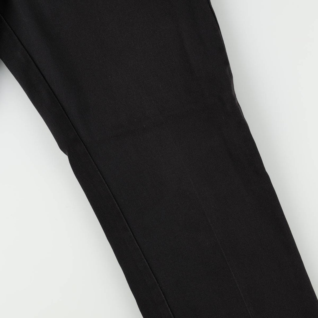 Dickies ORIGINAL FIT Work Pants, Men's W32 (approx.) polyester black type Vintage Second Hand
