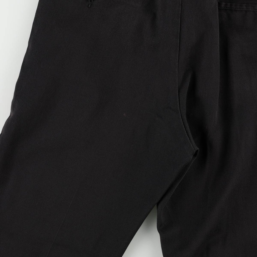 Dickies ORIGINAL FIT Work Pants, Men's W32 (approx.) polyester black type Vintage Second Hand