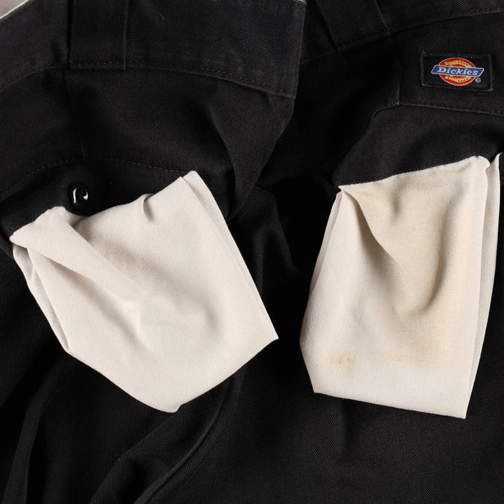 Dickies ORIGINAL FIT Work Pants, Men's W32 (approx.) polyester black type Vintage Second Hand