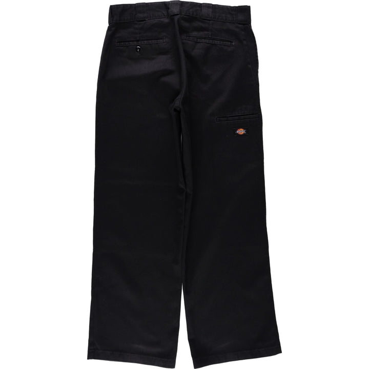 Dickies Loose Fit Work Pants, Men's, Size W32 polyester black type Vintage Second Hand