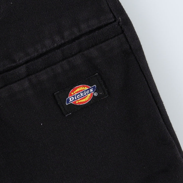 Dickies Loose Fit Work Pants, Men's, Size W32 polyester black type Vintage Second Hand