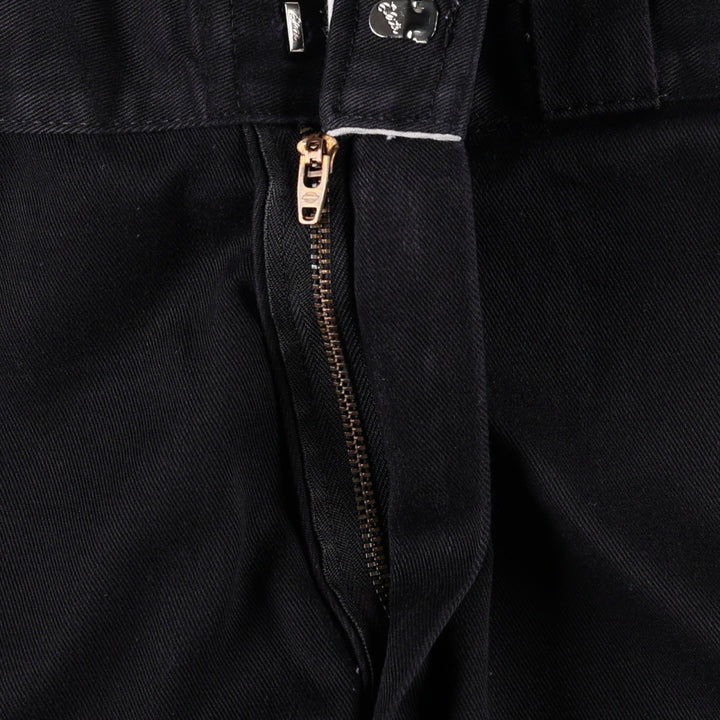 Dickies Loose Fit Work Pants, Men's, Size W32 polyester black type Vintage Second Hand