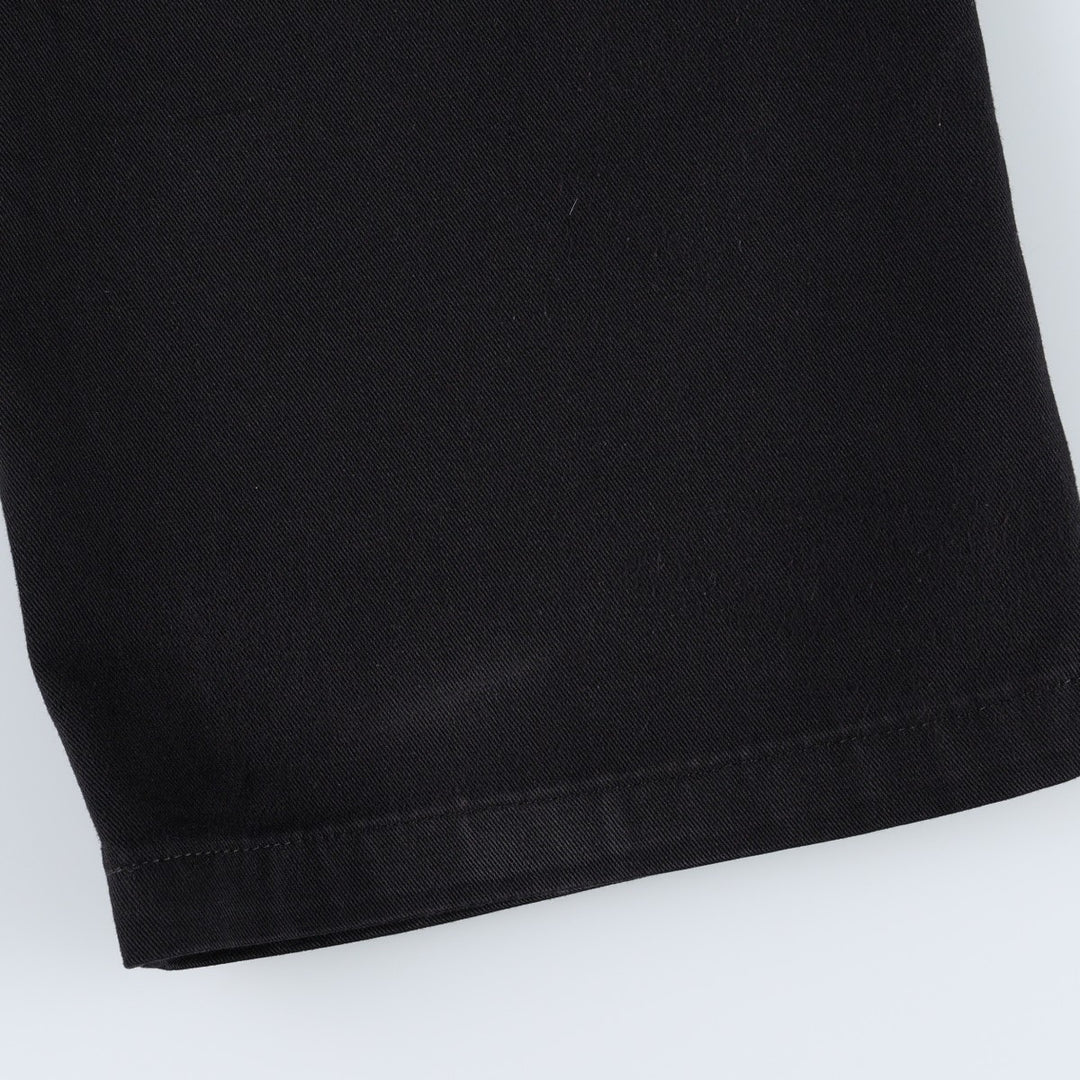Dickies Loose Fit Work Pants, Men's, Size W32 polyester black type Vintage Second Hand