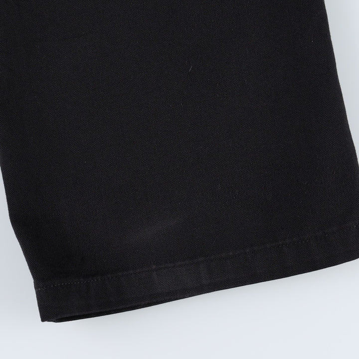 Dickies Loose Fit Work Pants, Men's, Size W32 polyester black type Vintage Second Hand