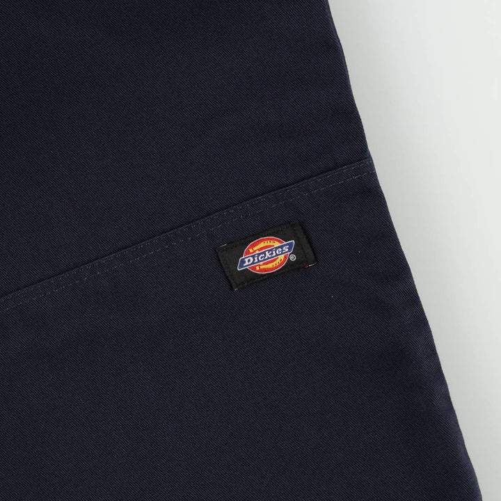 Dickies Loose Fit Double Knee Work Pants Men's W36 polyester navy blue type Vintage Second Hand