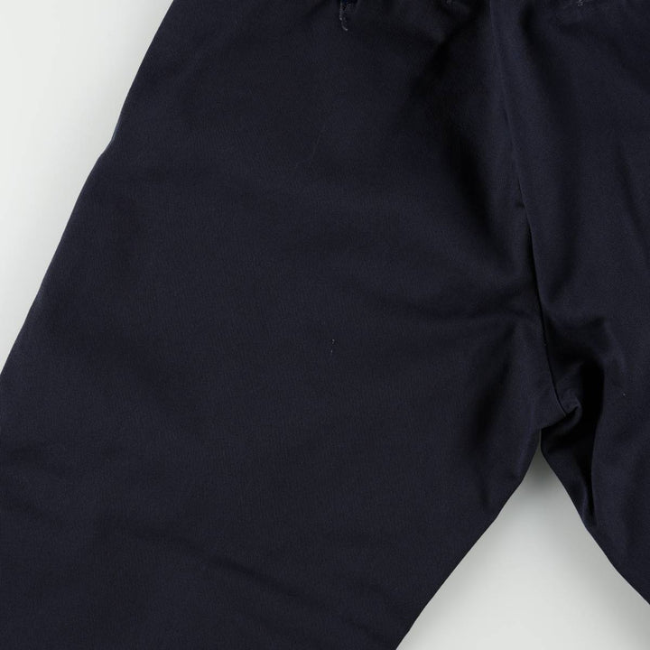 Dickies Loose Fit Double Knee Work Pants Men's W36 polyester navy blue type Vintage Second Hand