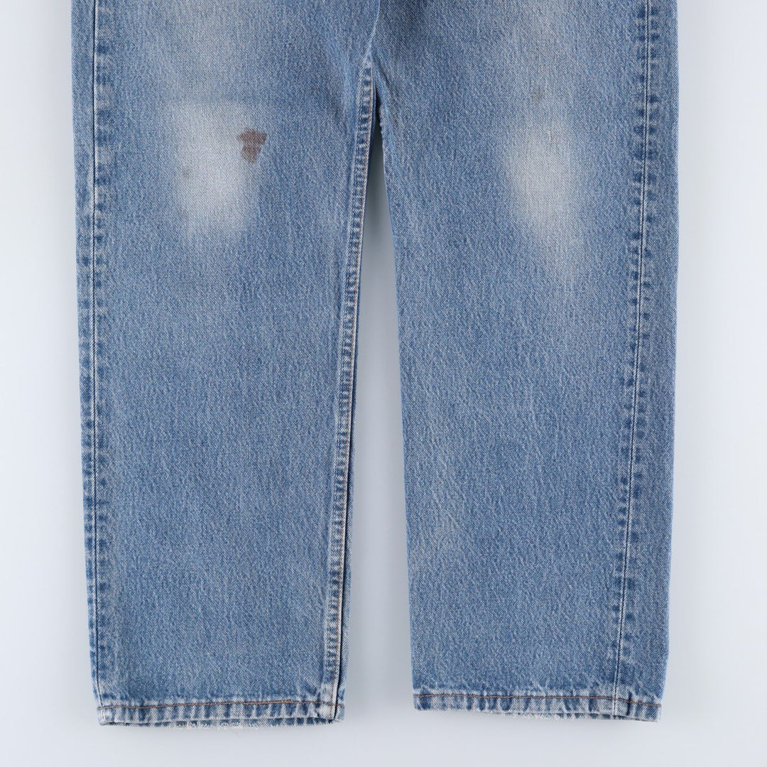 2000'S Levi's 501-0115 Straight Denim Pants, Made in USA, Men's Size W34 (approx.) cotton blue type Vintage Second Hand