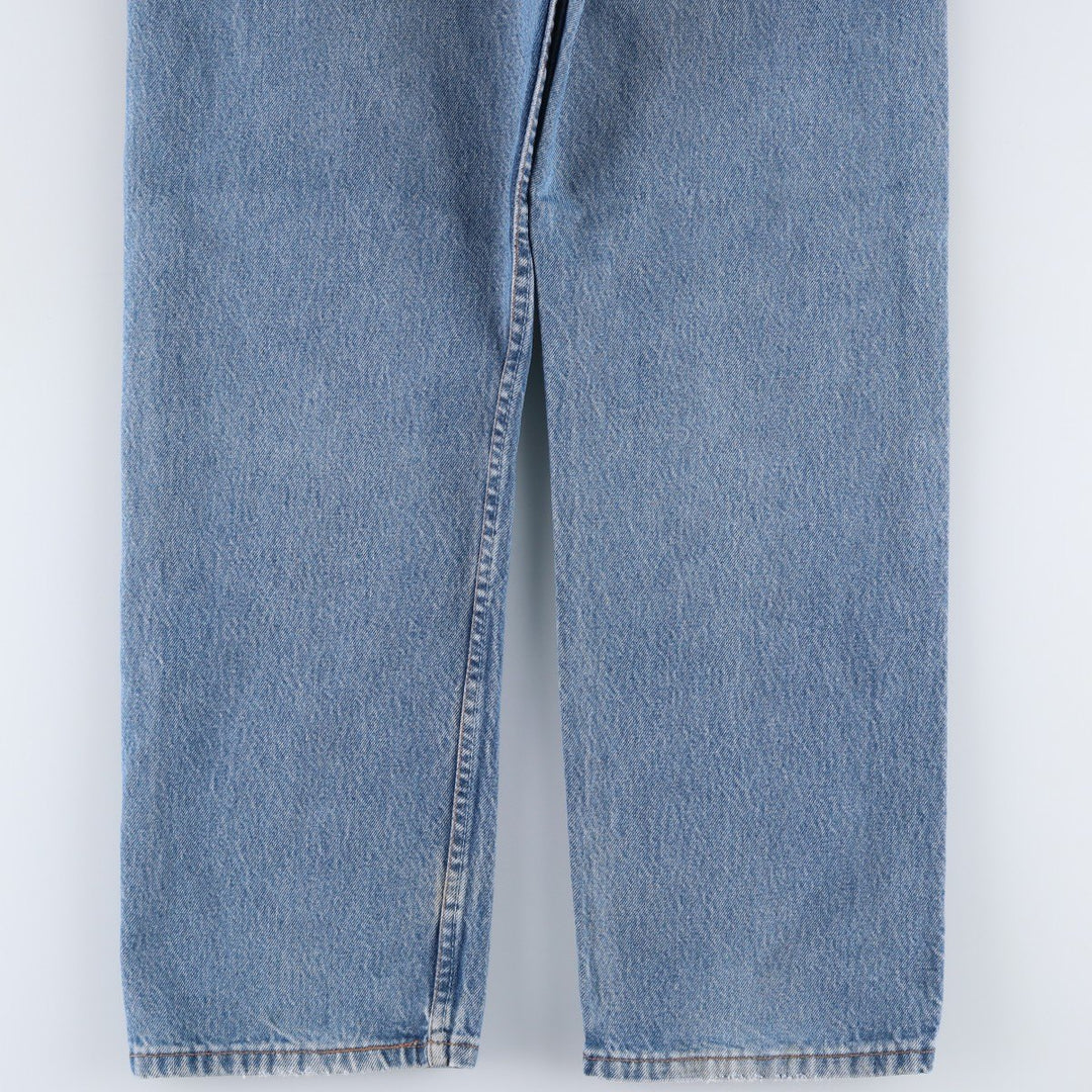 2000'S Levi's 501-0115 Straight Denim Pants, Made in USA, Men's Size W34 (approx.) cotton blue type Vintage Second Hand