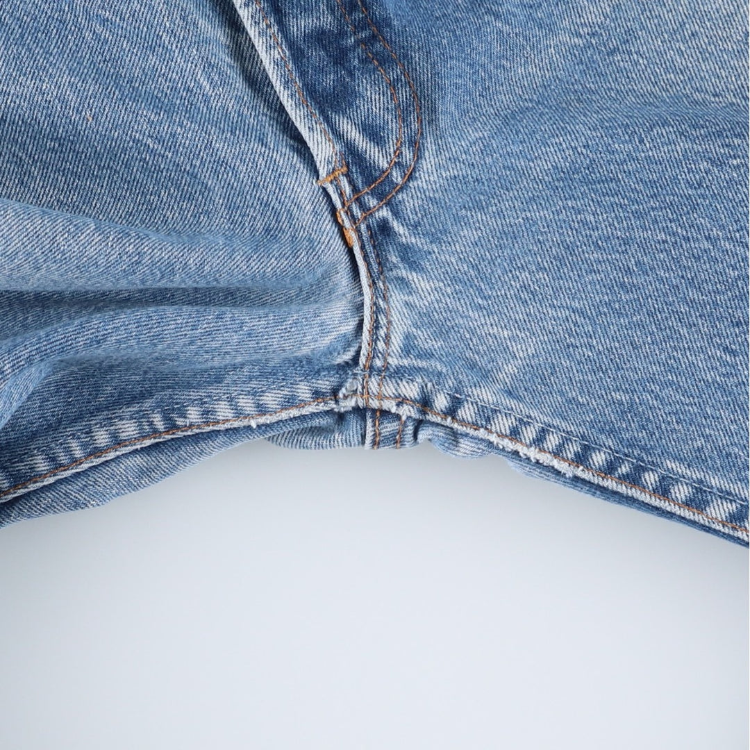 2000'S Levi's 501-0115 Straight Denim Pants, Made in USA, Men's Size W34 (approx.) cotton blue type Vintage Second Hand