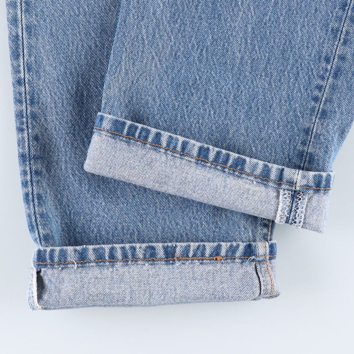 2000'S Levi's 501-0115 Straight Denim Pants, Made in USA, Men's Size W34 (approx.) cotton blue type Vintage Second Hand