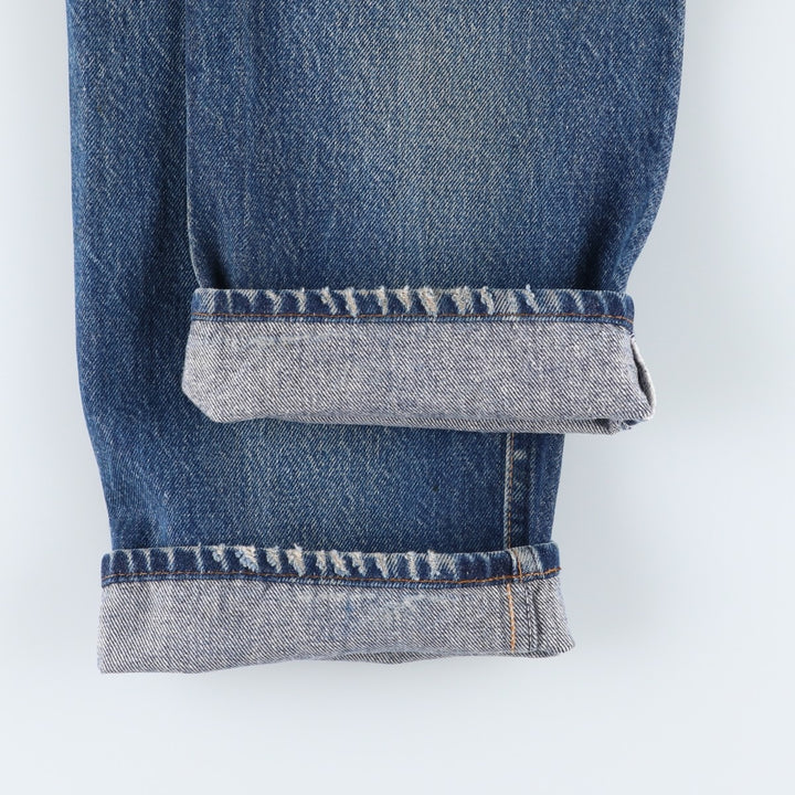 1980'S Levi's 501 Straight Denim Pants, Men's Size W31 (approx.) unclear blue type Vintage Second Hand