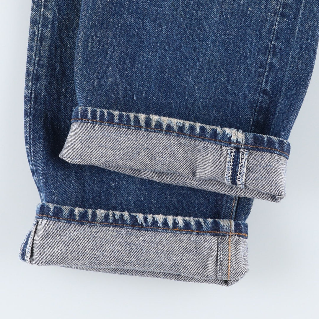 1980'S Levi's 501 Straight Denim Pants, Men's Size W31 (approx.) unclear blue type Vintage Second Hand
