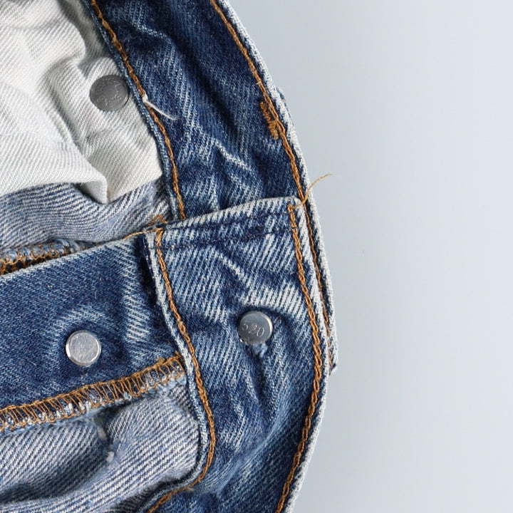 90'S Levi's 501-0115 Straight Denim Pants Made in USA Men's W33 Vintage cotton blue type Vintage Second Hand