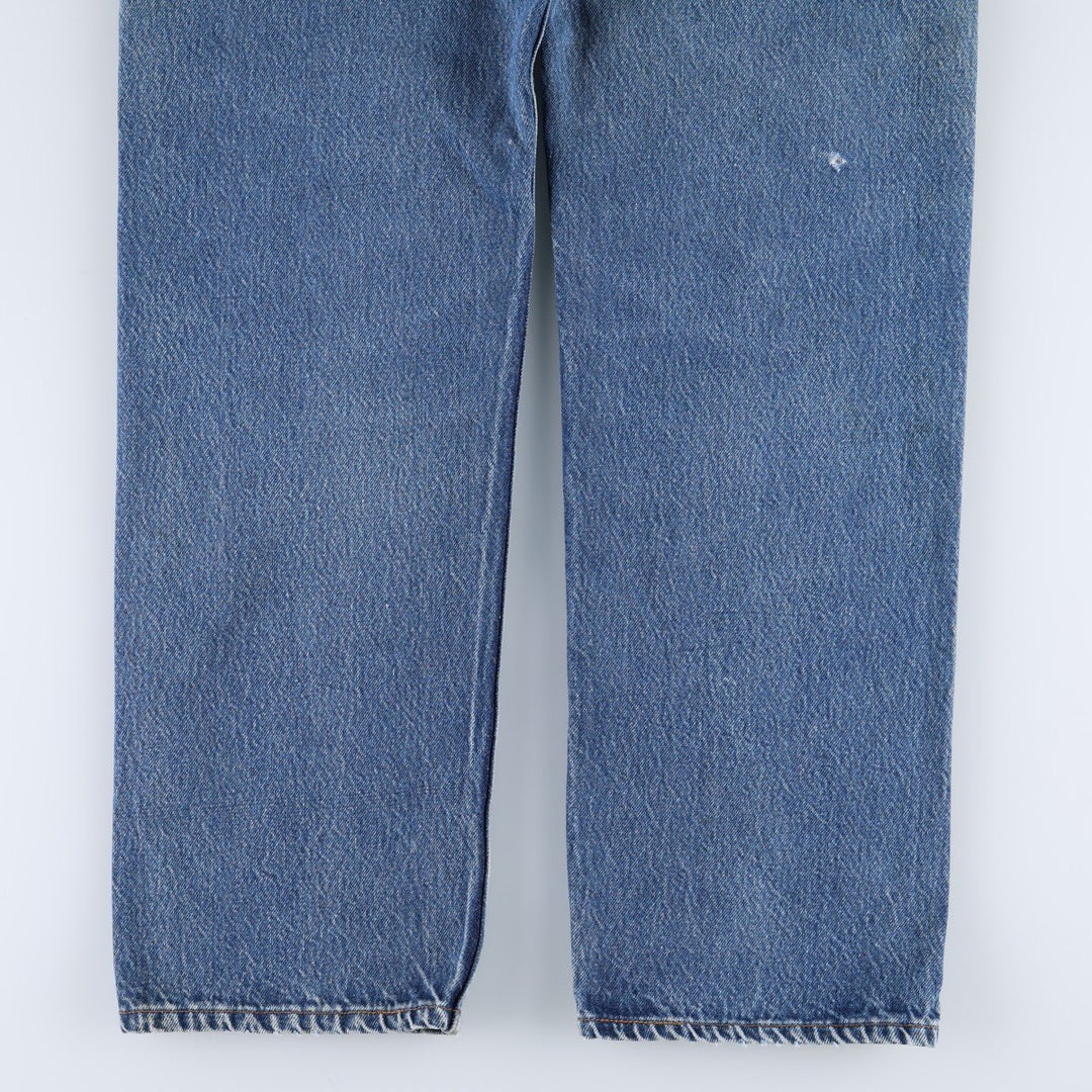 90'S Levi's 501-0115 Straight Denim Pants Made in USA Men's W33 Vintage cotton blue type Vintage Second Hand