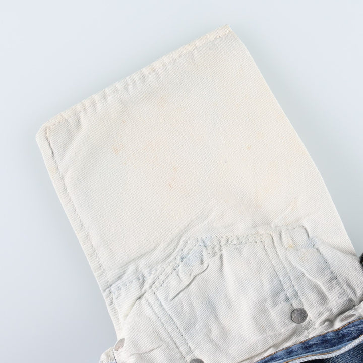 90'S Levi's 501-0115 Straight Denim Pants Made in USA Men's W33 Vintage cotton blue type Vintage Second Hand