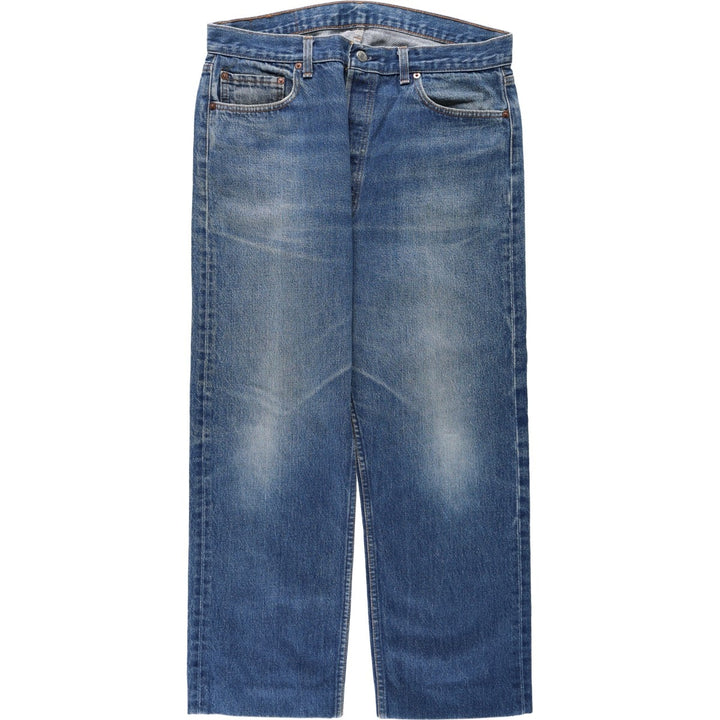 1980'S Levi's 501-0000 Straight Denim Pants, Men's W35 (approx.) unclear blue type Vintage Second Hand