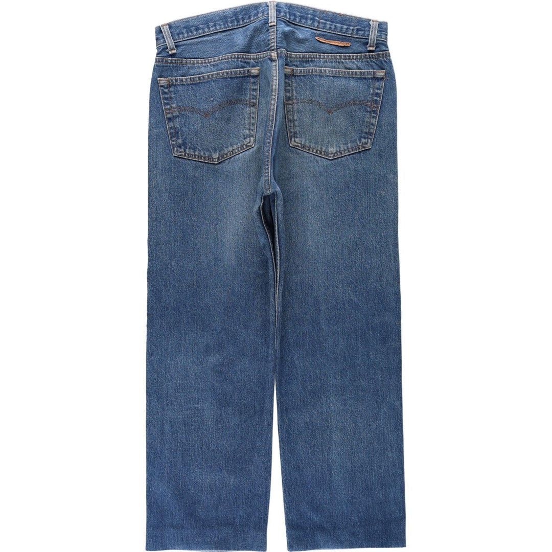 1980'S Levi's 501-0000 Straight Denim Pants, Men's W35 (approx.) unclear blue type Vintage Second Hand