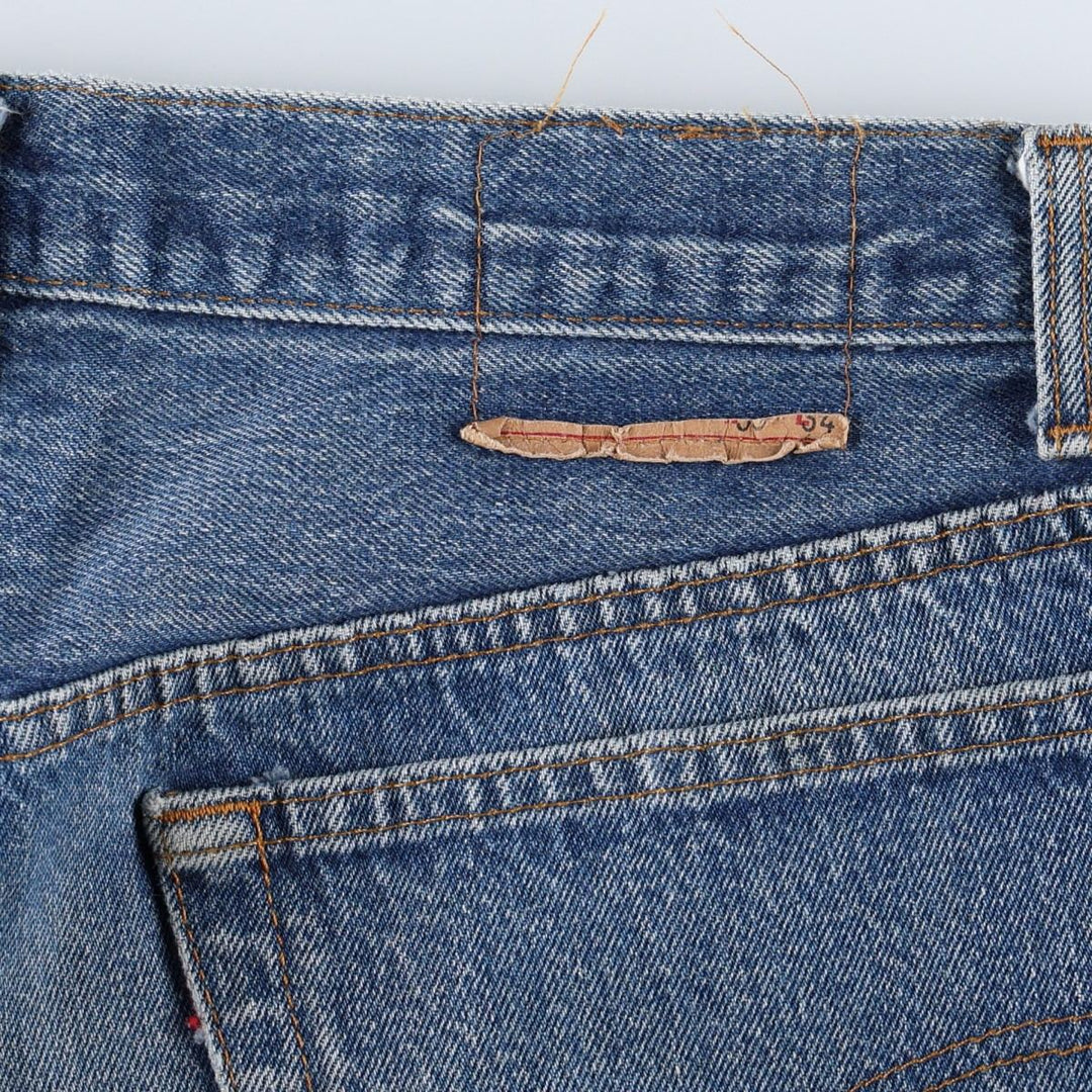 1980'S Levi's 501-0000 Straight Denim Pants, Men's W35 (approx.) unclear blue type Vintage Second Hand