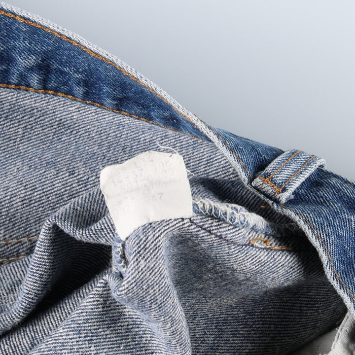 1980'S Levi's 501-0000 Straight Denim Pants, Men's W35 (approx.) unclear blue type Vintage Second Hand