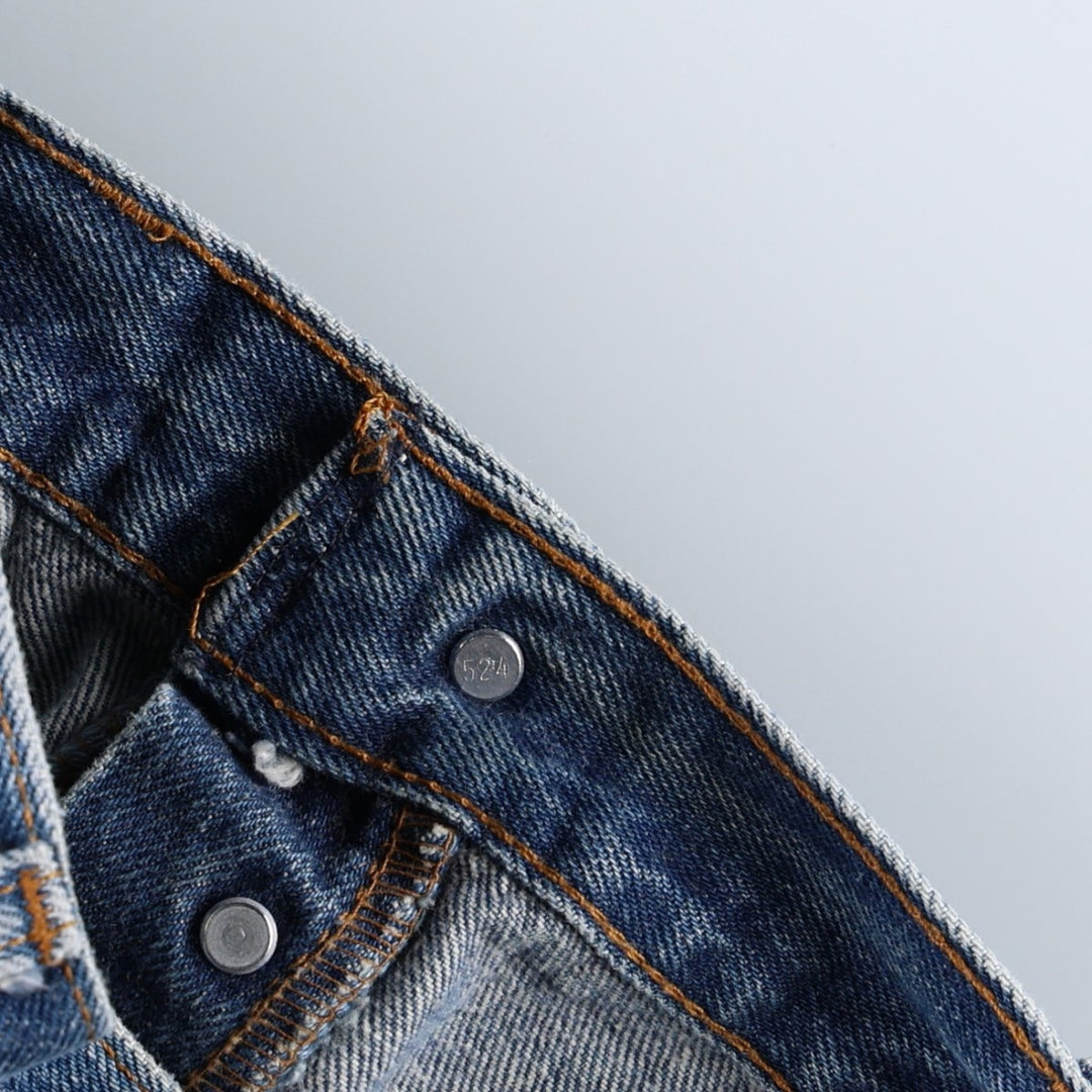 1980'S Levi's 501-0000 Straight Denim Pants, Men's W35 (approx.) unclear blue type Vintage Second Hand