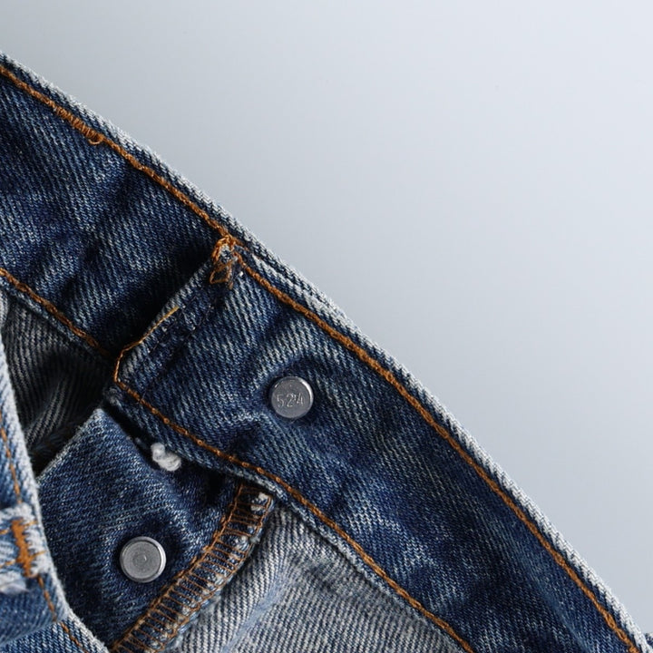1980'S Levi's 501-0000 Straight Denim Pants, Men's W35 (approx.) unclear blue type Vintage Second Hand